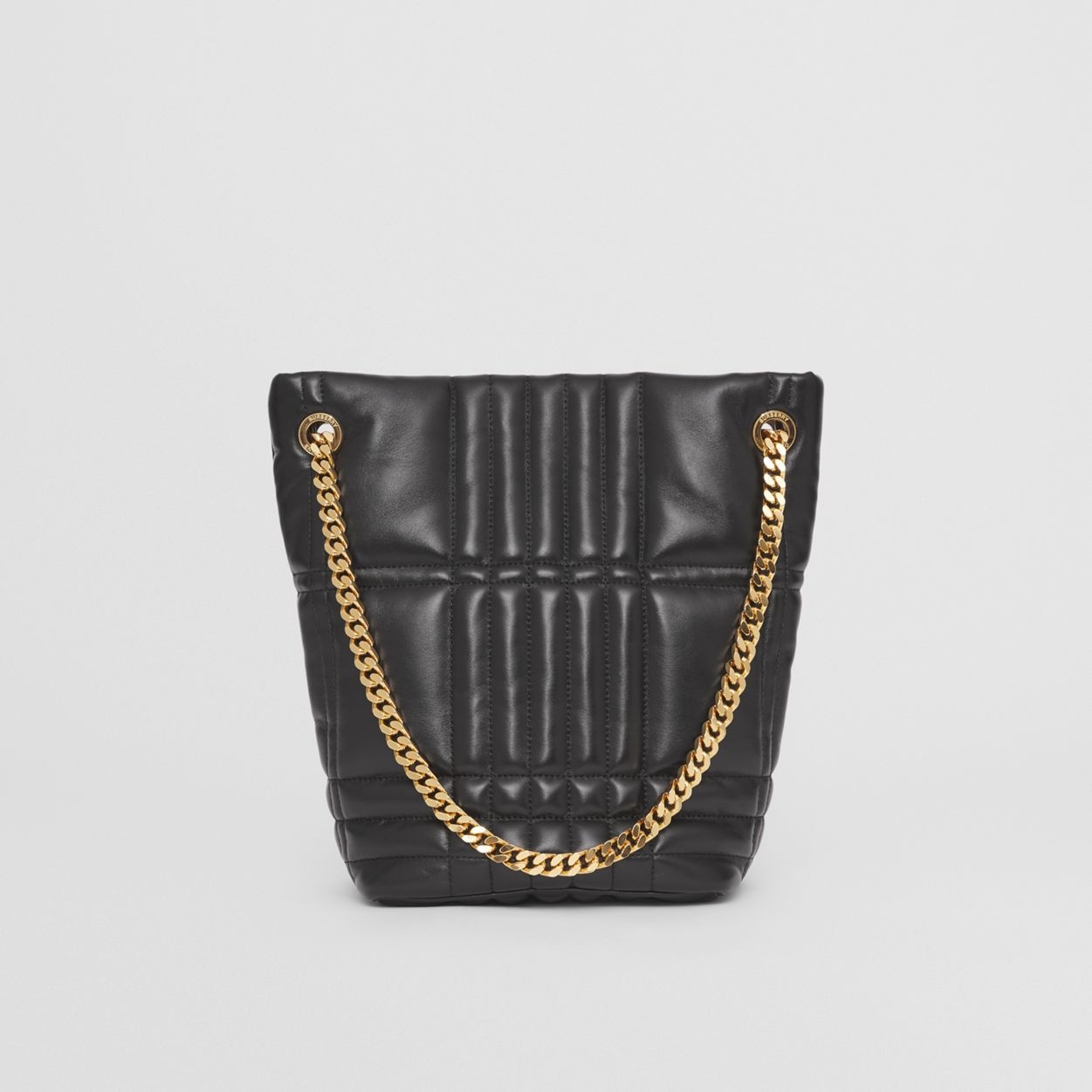 Small Quilted Lambskin Lola Bucket Bag - 7