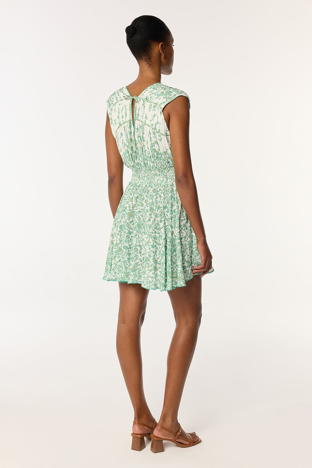 Mini Dress Ciao - Green Lazuli - 3