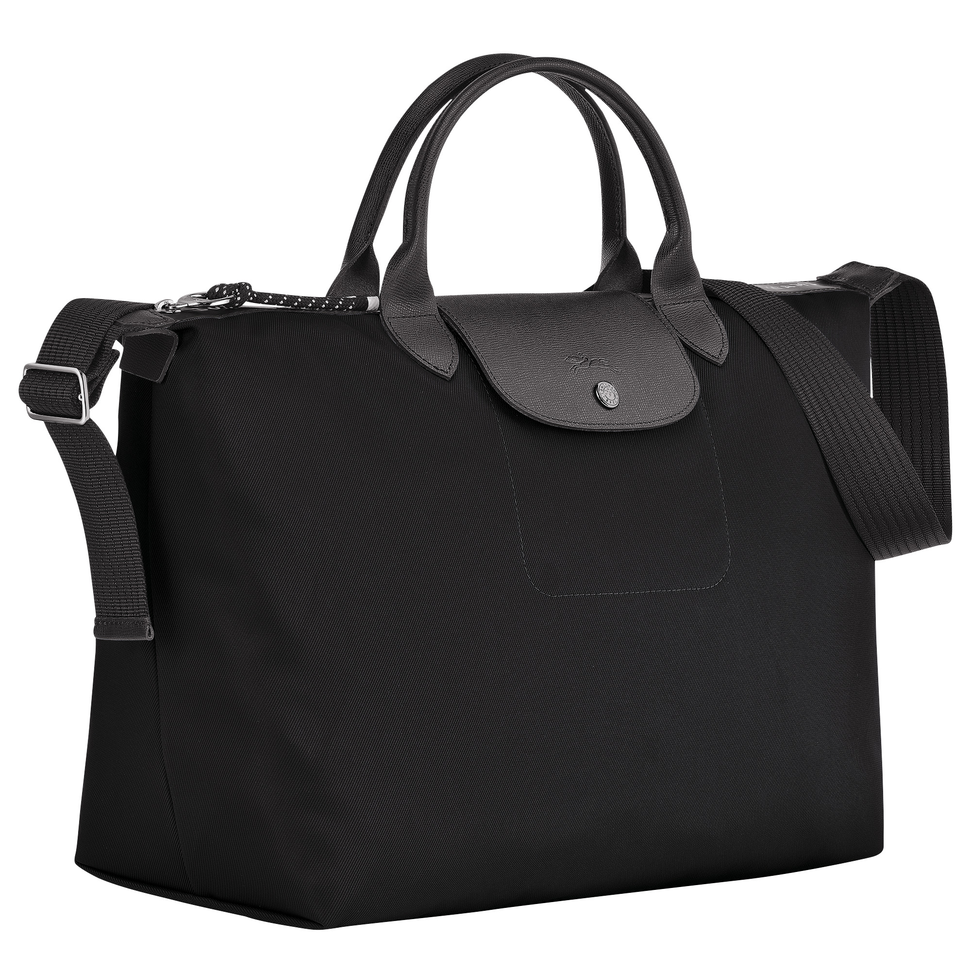 Le Pliage Energy XL Handbag Black - Recycled canvas - 3