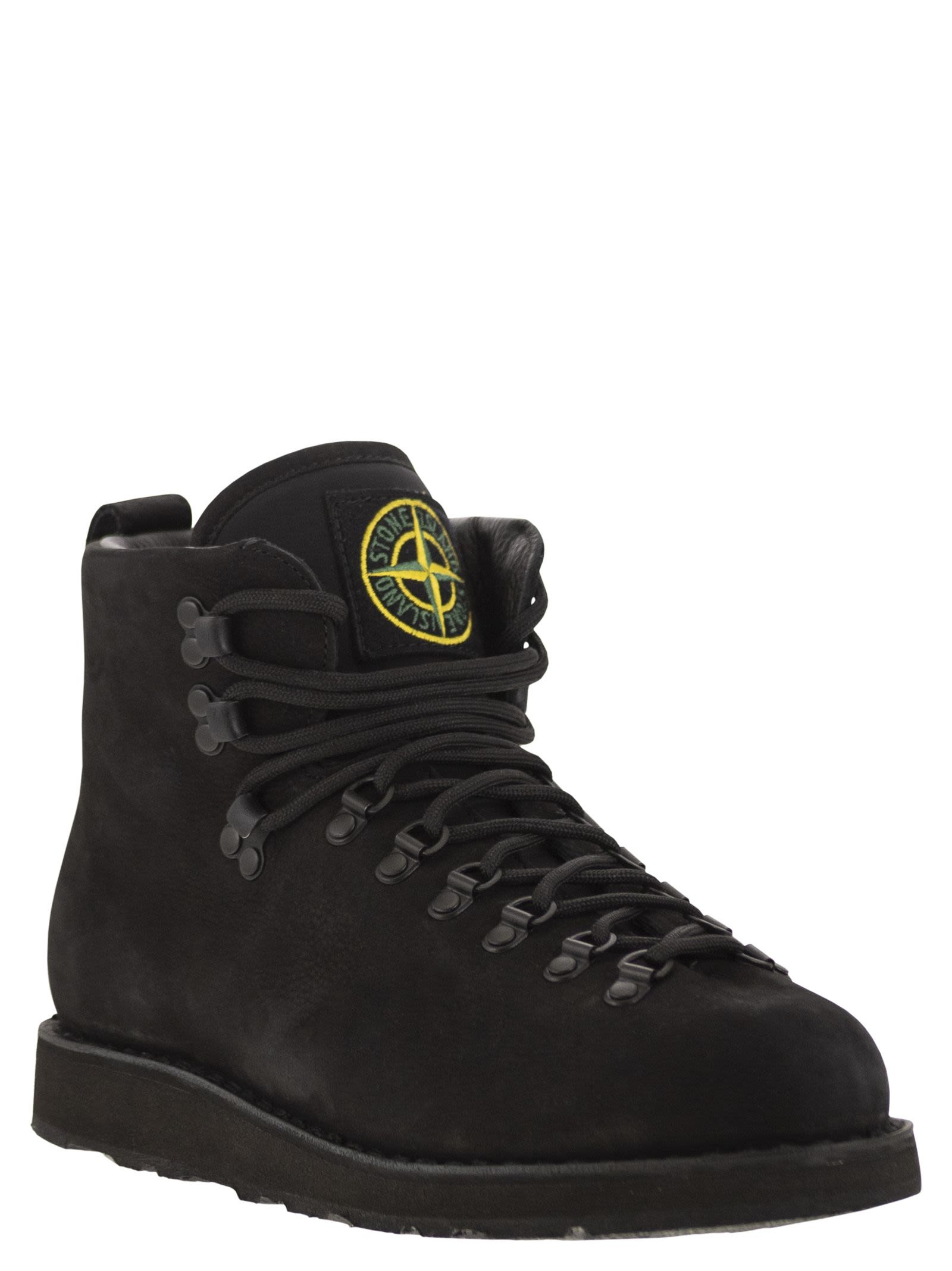 Stone Island Men Boot With Rubber Sole And Cushioning - 2