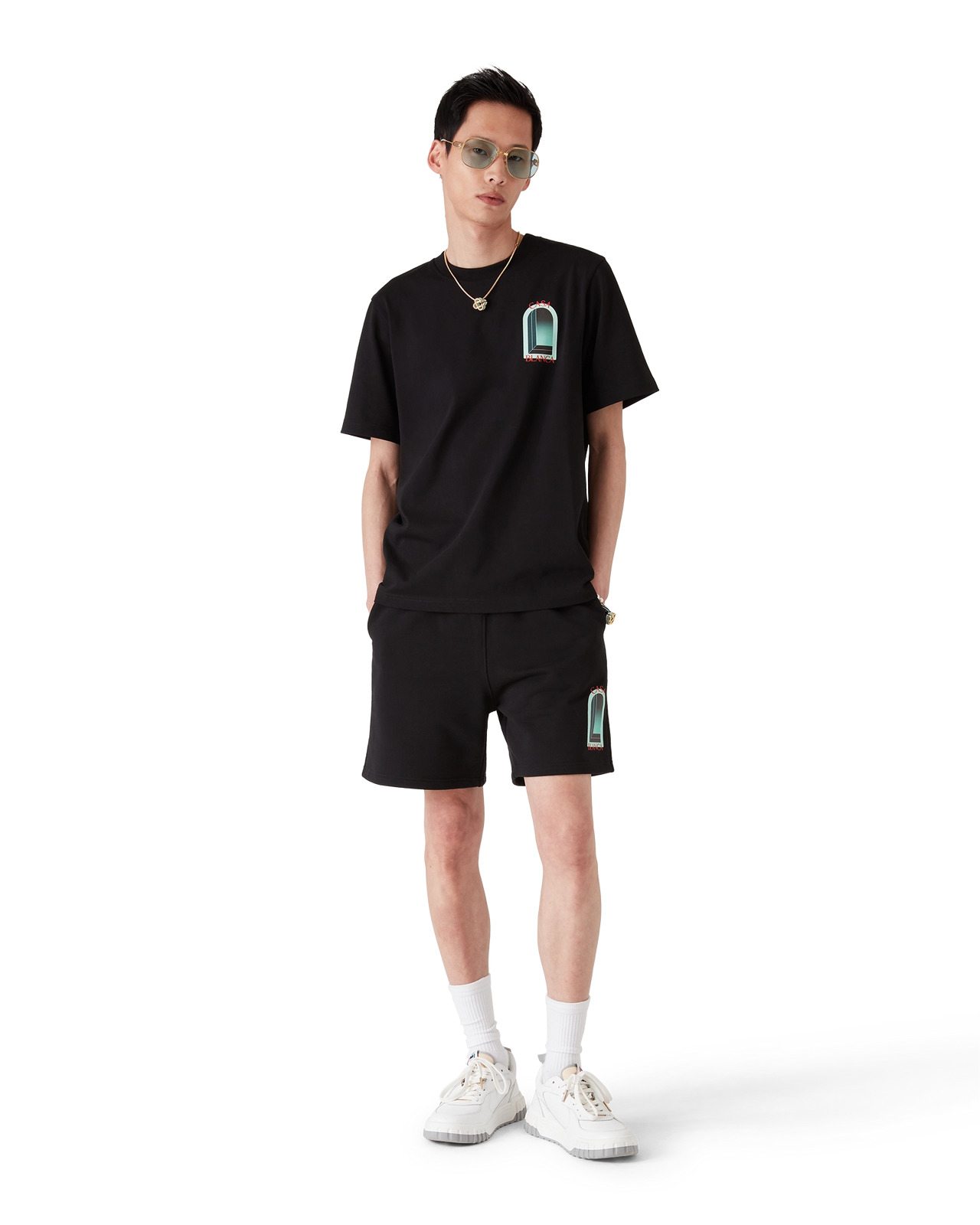 L'Arche Sweatshorts | Casablanca Paris - 2
