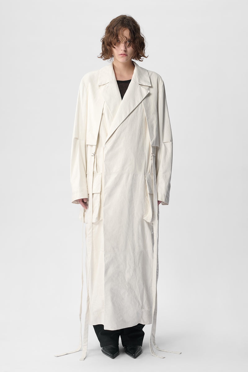 Ilda Long Trench Coat - 1