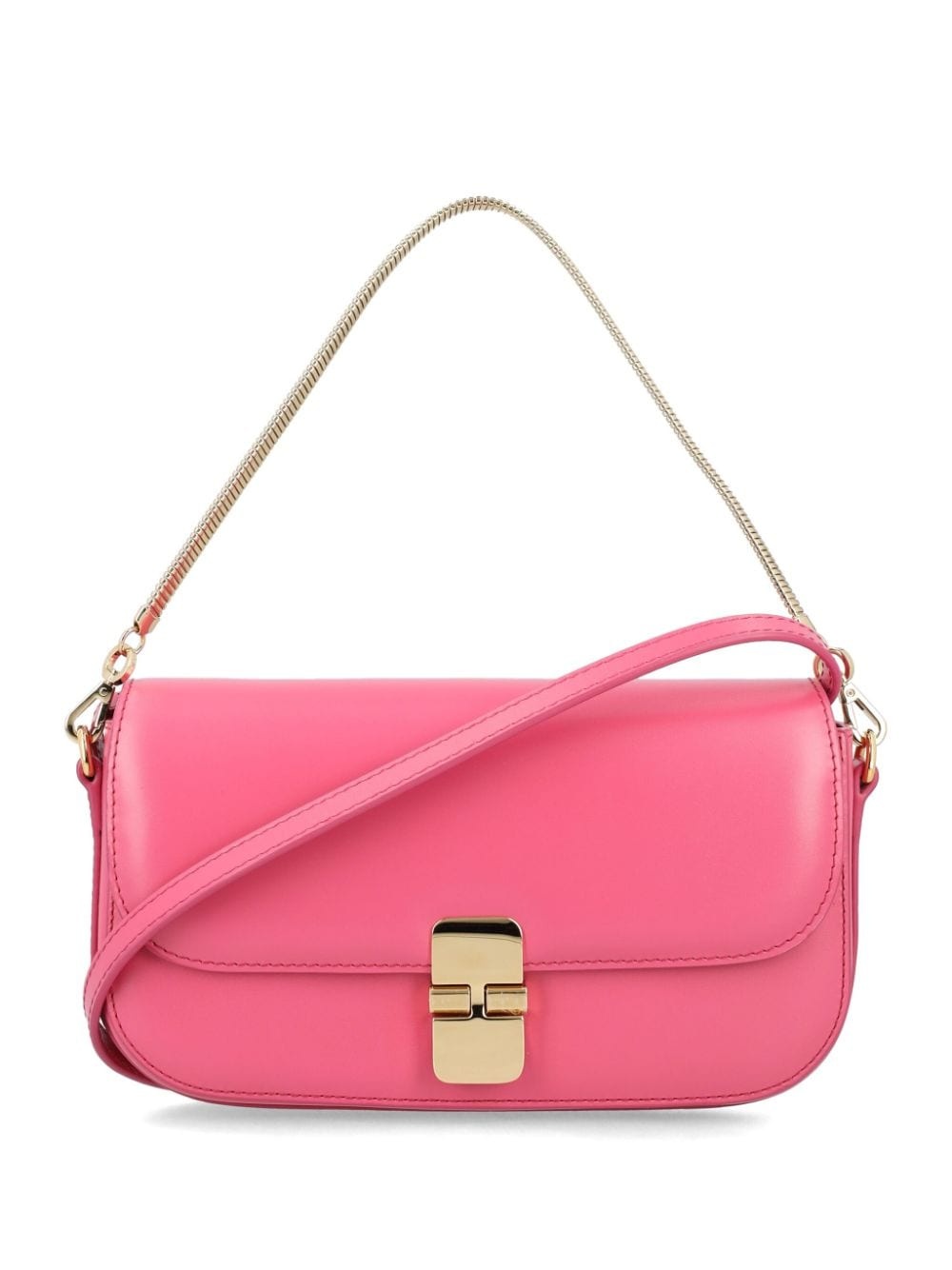 Grace Chaine leather clutch bag - 2