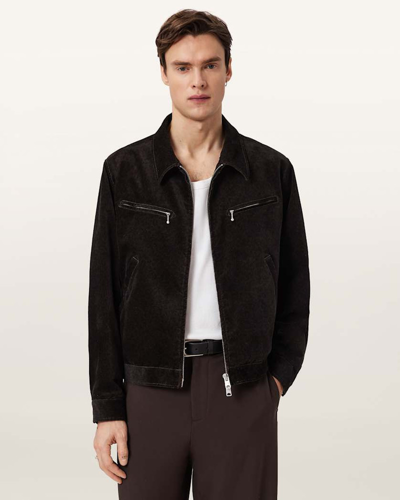 ALLSAINTS KOREY RELAXED FIT COTTON JACKET outlook