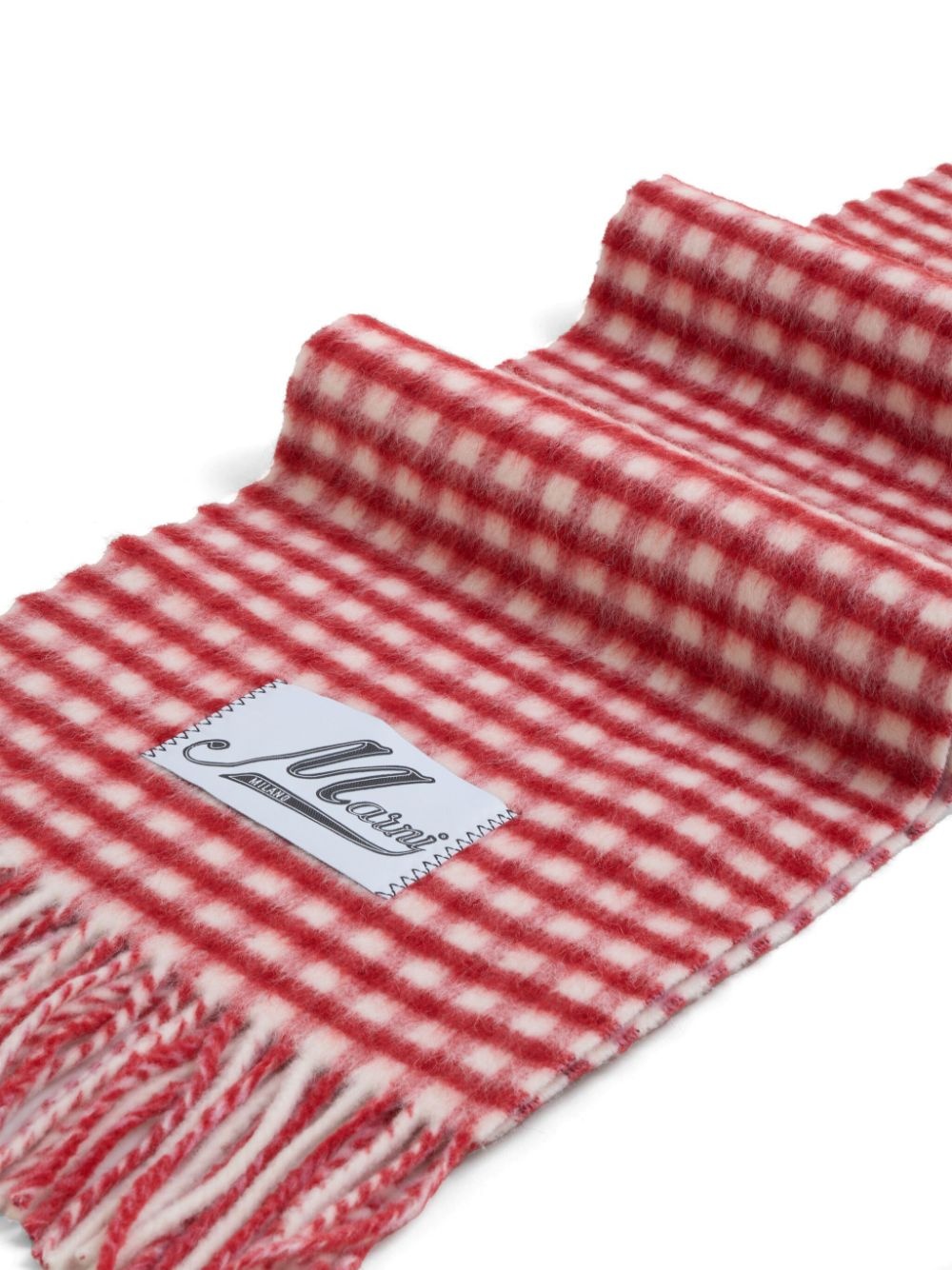 gingham scarf - 3
