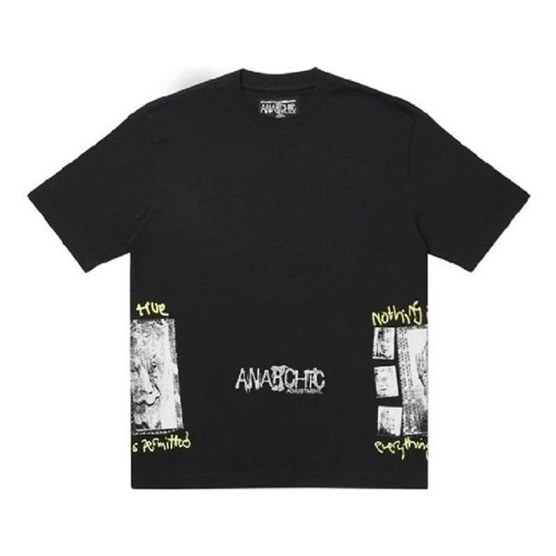 PALACE Unisex Nothing is True Printing Black P18TS201 - 1