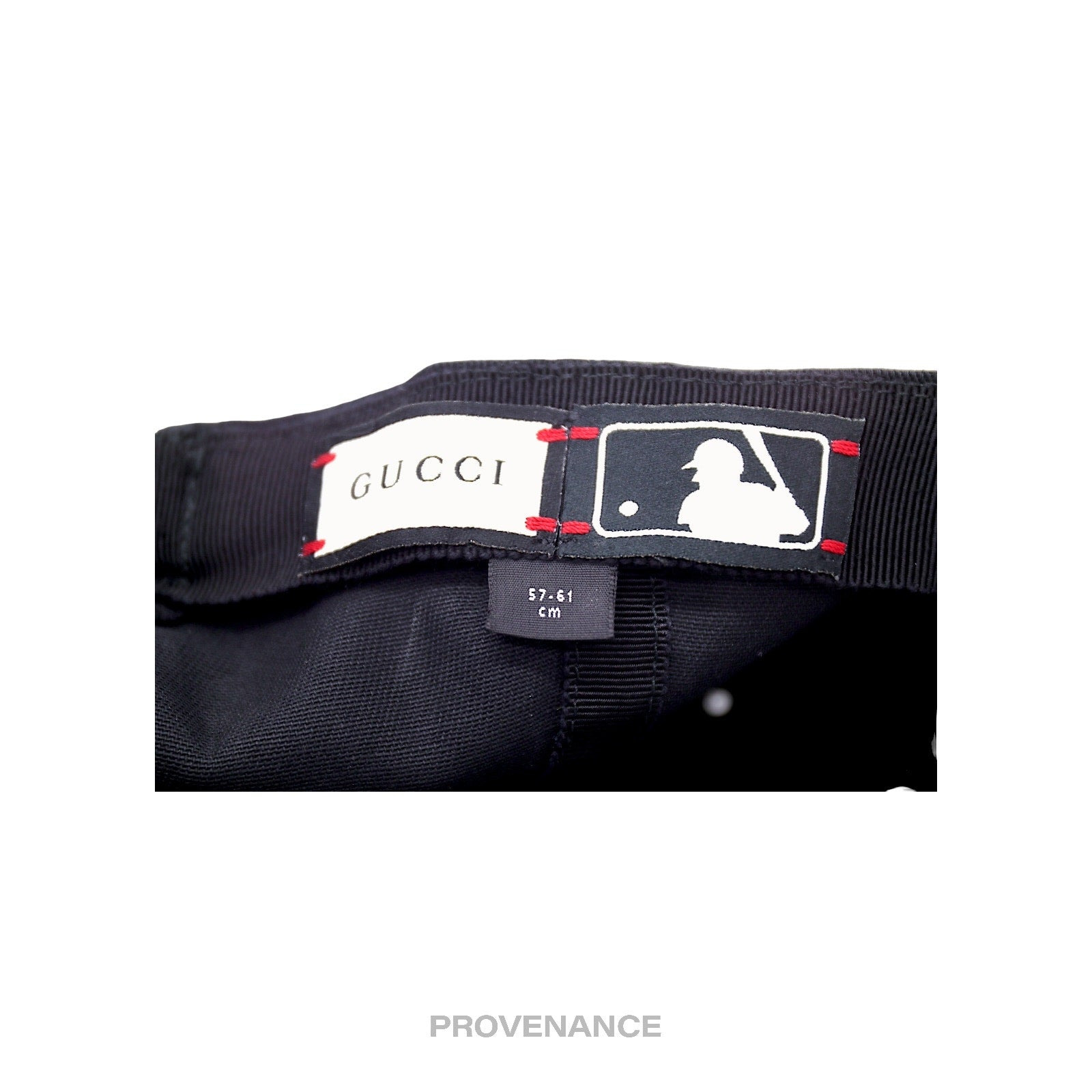 Gucci x NY Yankees Embroidered Hat Cap - Black with Moth - 8