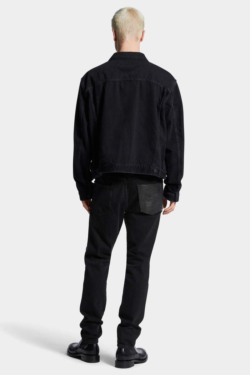 BLACK COAL WASH COOL GUY JEANS - 4
