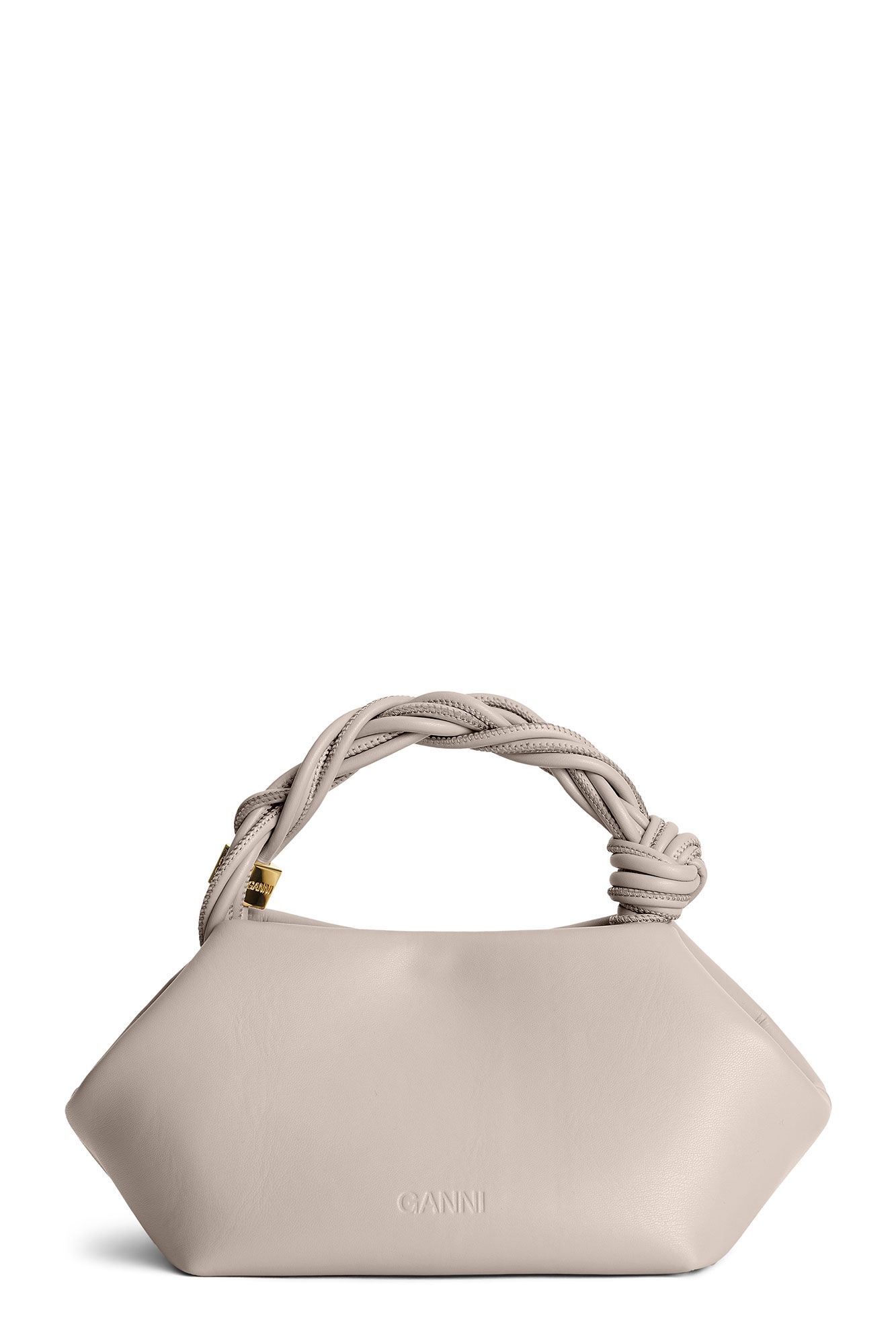 LIGHT GREY SMALL GANNI BOU BAG - 2