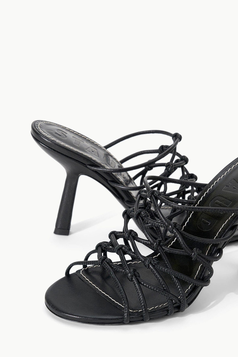 STAUD GIOTTO KNOT HEEL BLACK 4