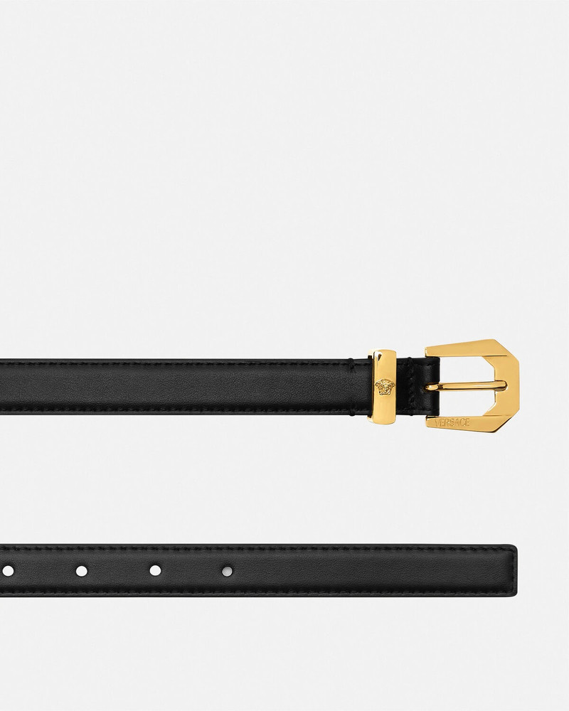 VERSACE Medusa Heritage Leather Belt 2 cm outlook
