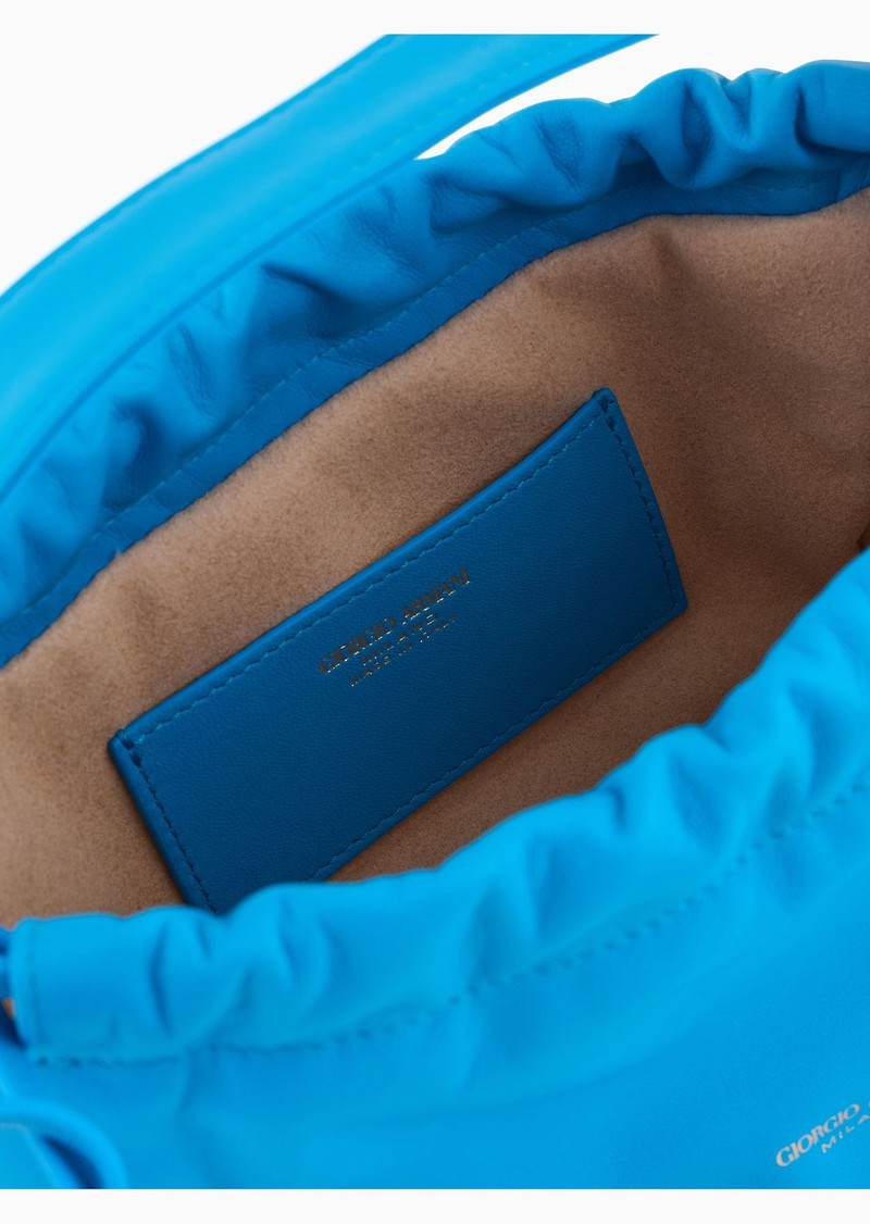 ASV small nappa leather bucket bag 4