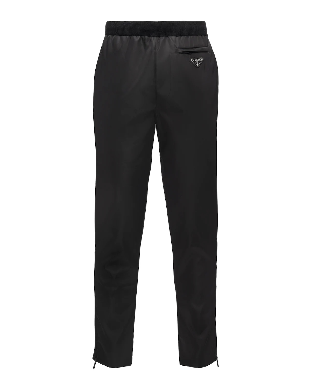 Wool and Re-Nylon Gabardine trousers - 1