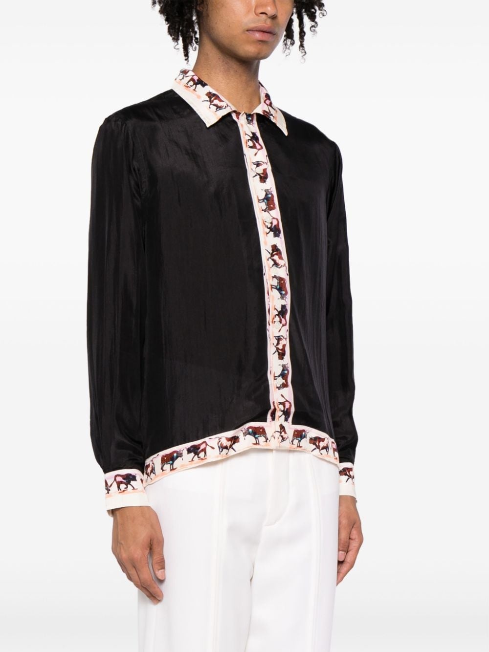 Taureau silk shirt - 3