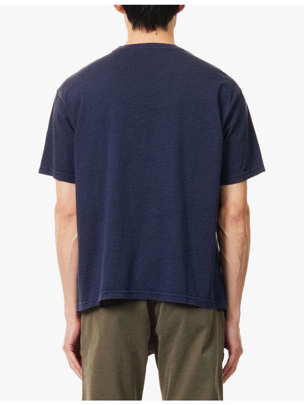 Crewneck Relaxed-Fit Cotton-Jersey T-shirt - 4