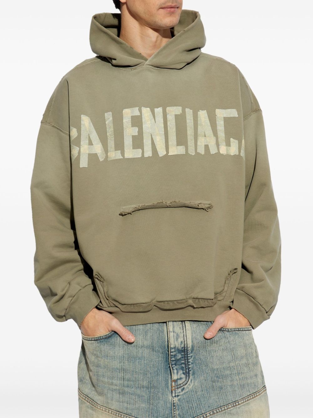 Tape Type hoodie - 3