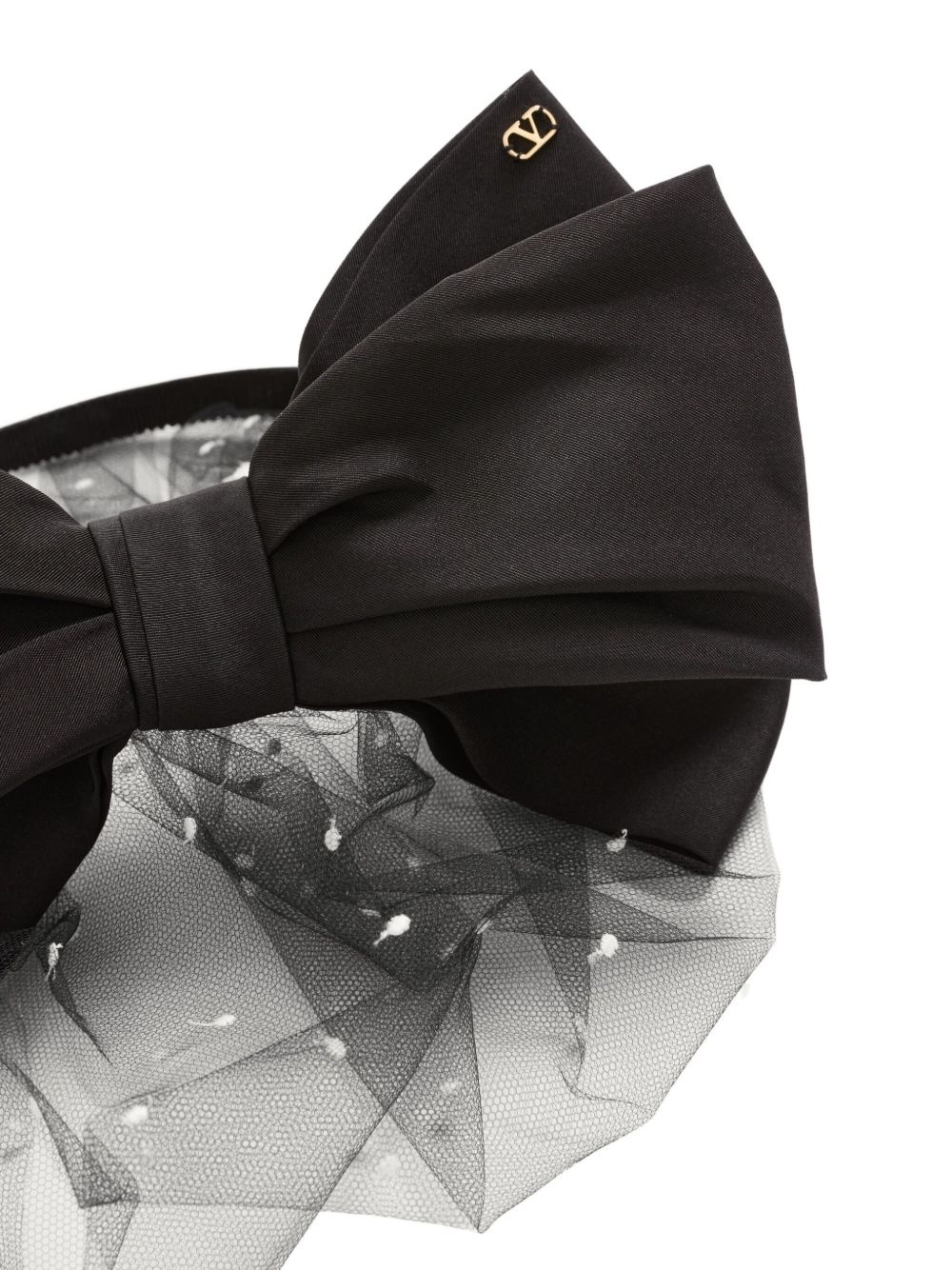 VLogo Signature veil headband - 3