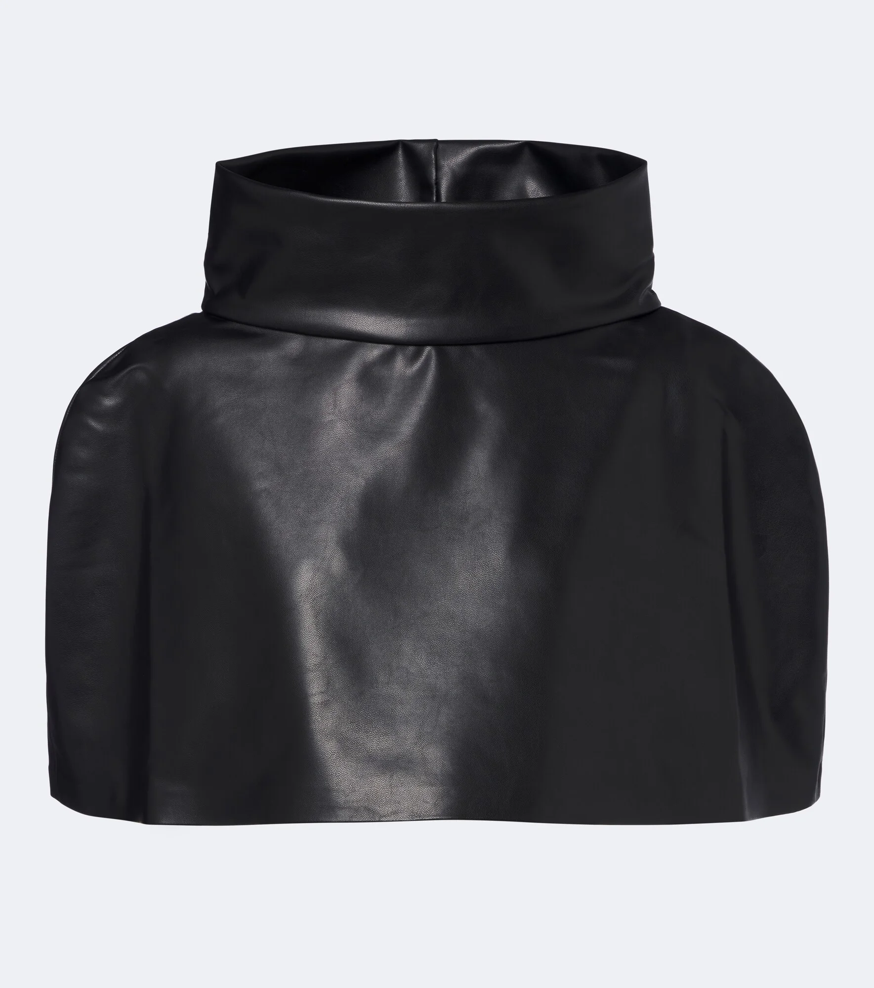 Cropped cape - 1