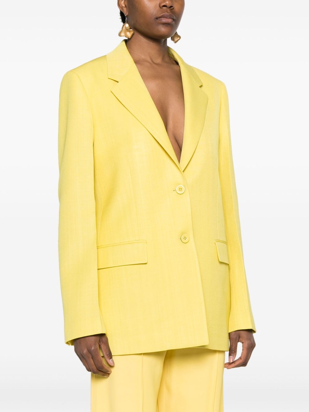 single-breasted blazer - 3