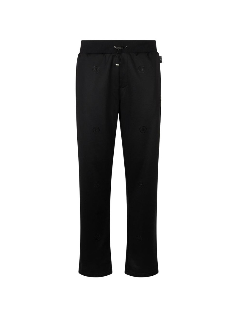 logo-embellished track pants 1