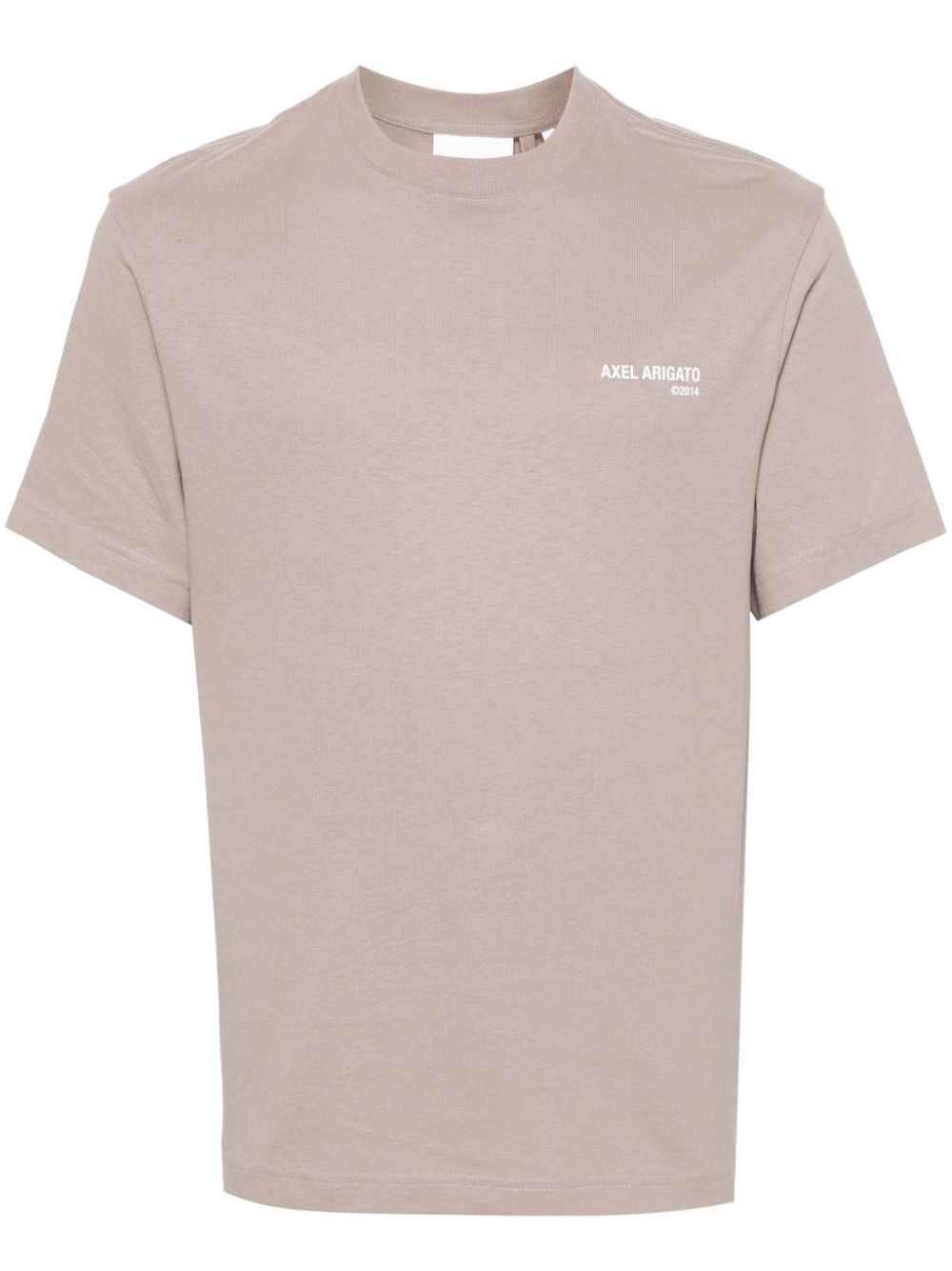 logo-print cotton T-shirt - 1