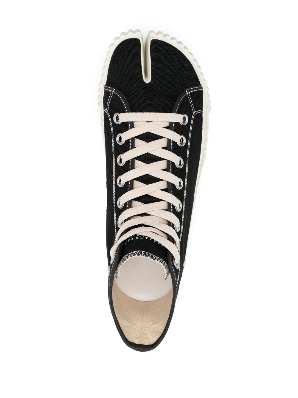 split-toe high-top sneakers - 4