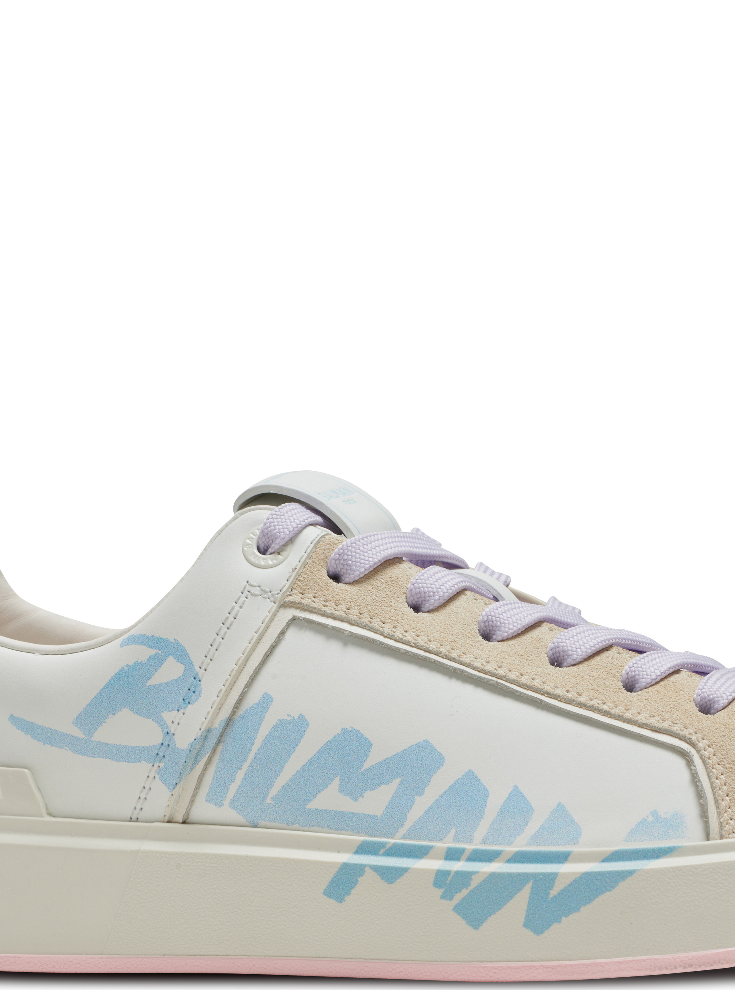 B-Court Balmain leather trainers - 8