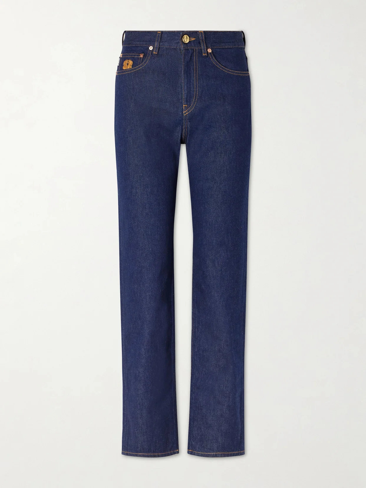 Mid-rise Straight-leg Jeans - 1