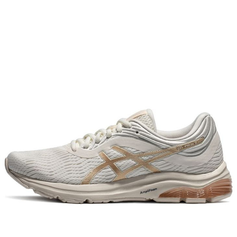 (WMNS) ASICS Gel-Pulse 11 White/Golden 1012B138-103 - 1