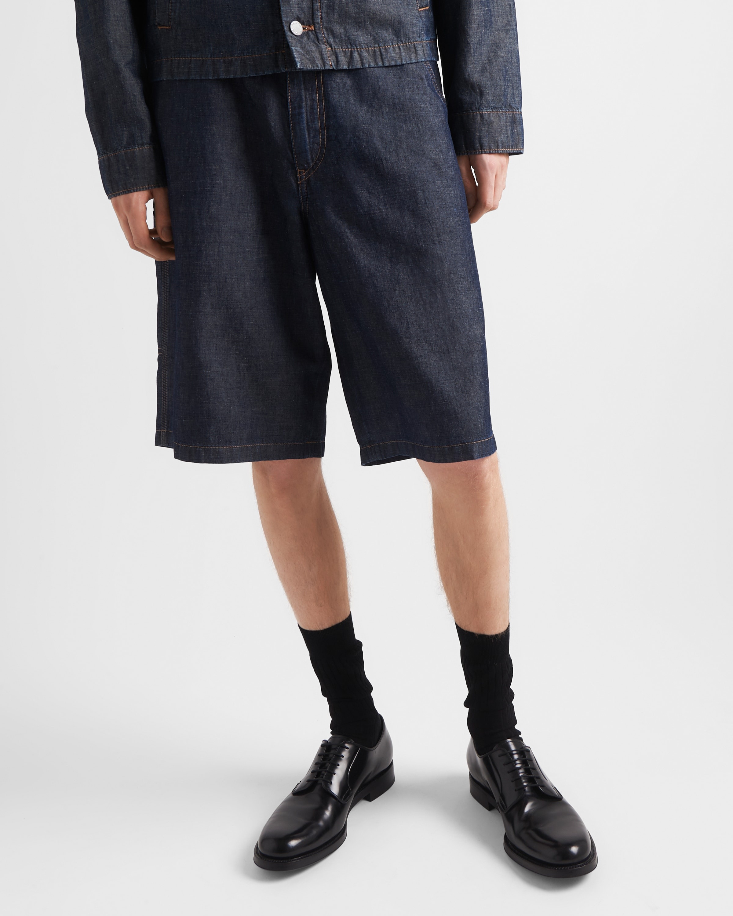 Chambray Bermudas - 4