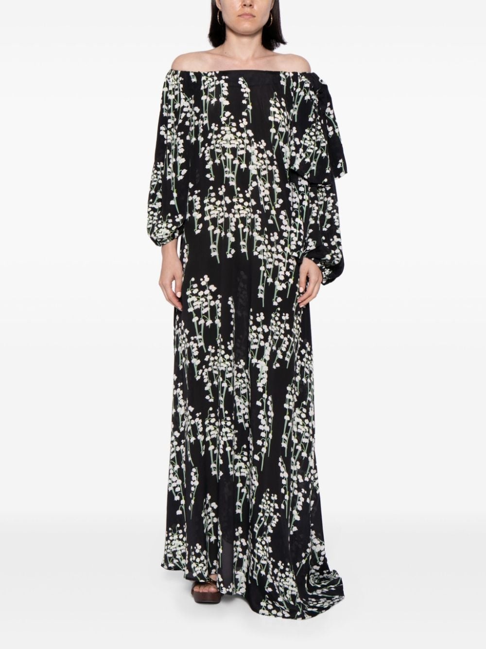 Ninouka floral-print dress - 2
