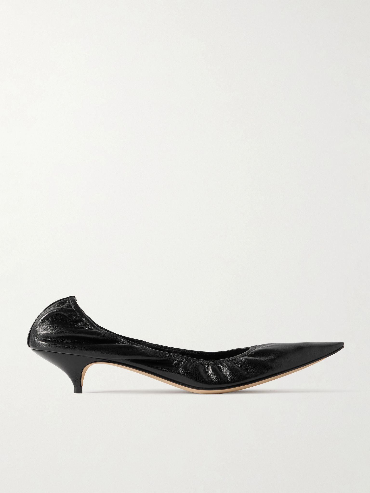 Liisa leather pumps Black - 1