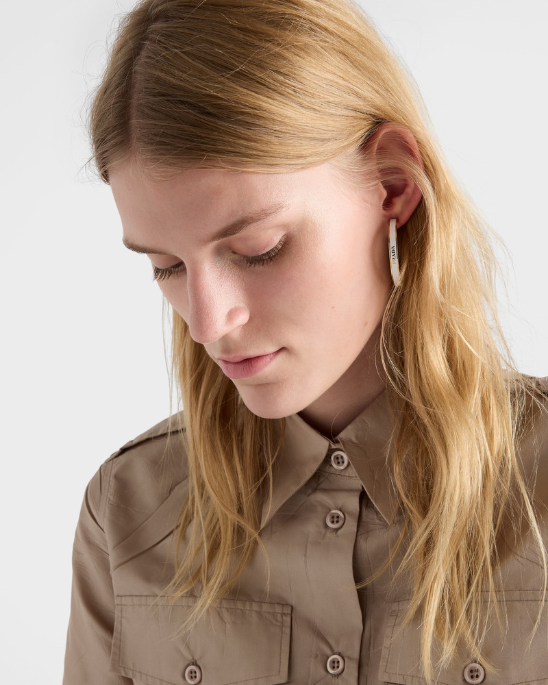 Prada Metal earrings outlook