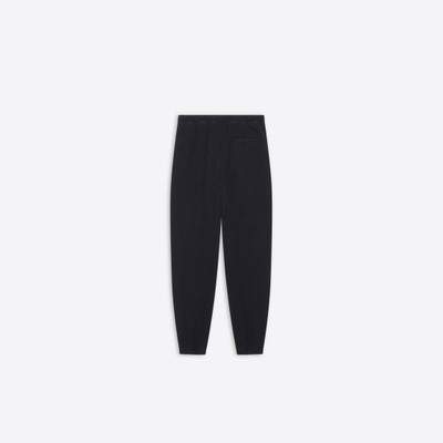 BALENCIAGA Men's Cities New York Stretch Knee Pants  in Black outlook