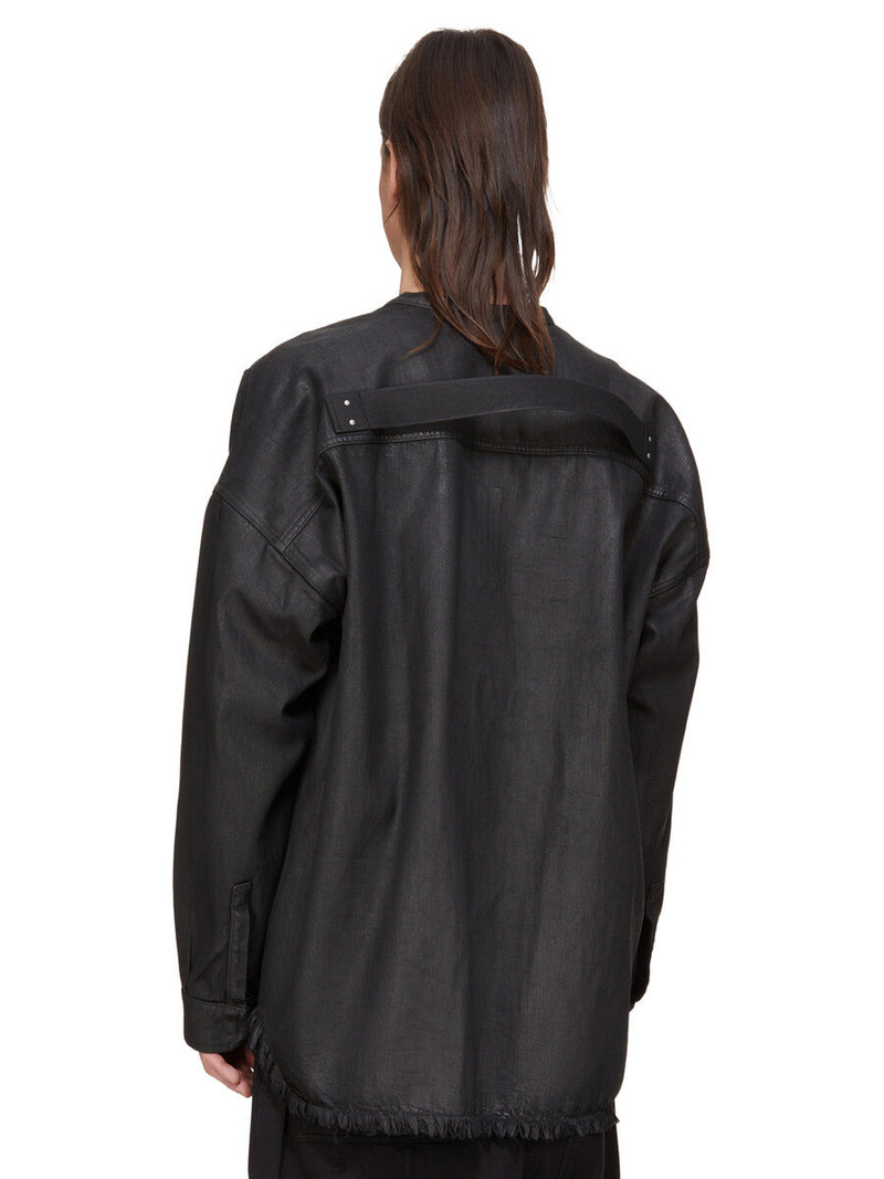 frayed cotton coat 3