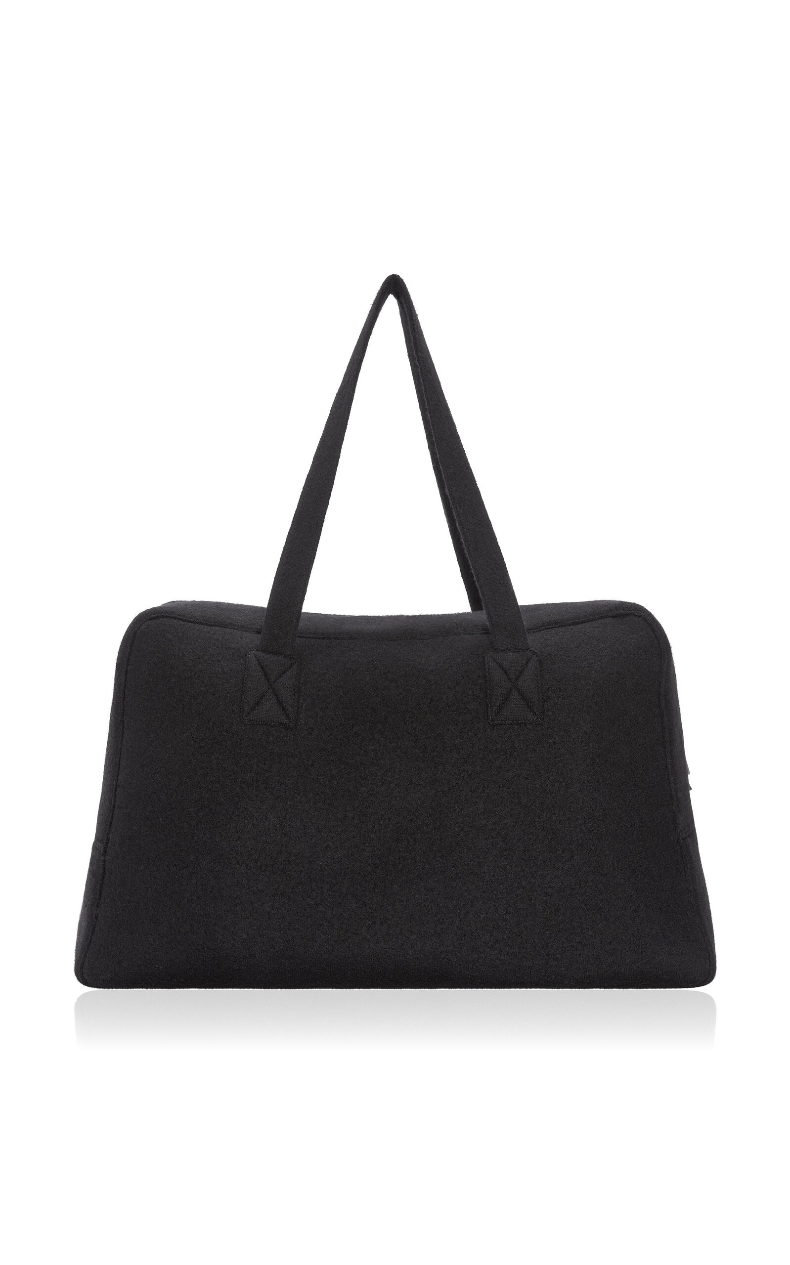 Jacques Wool Zipper Duffle Bag black - 1