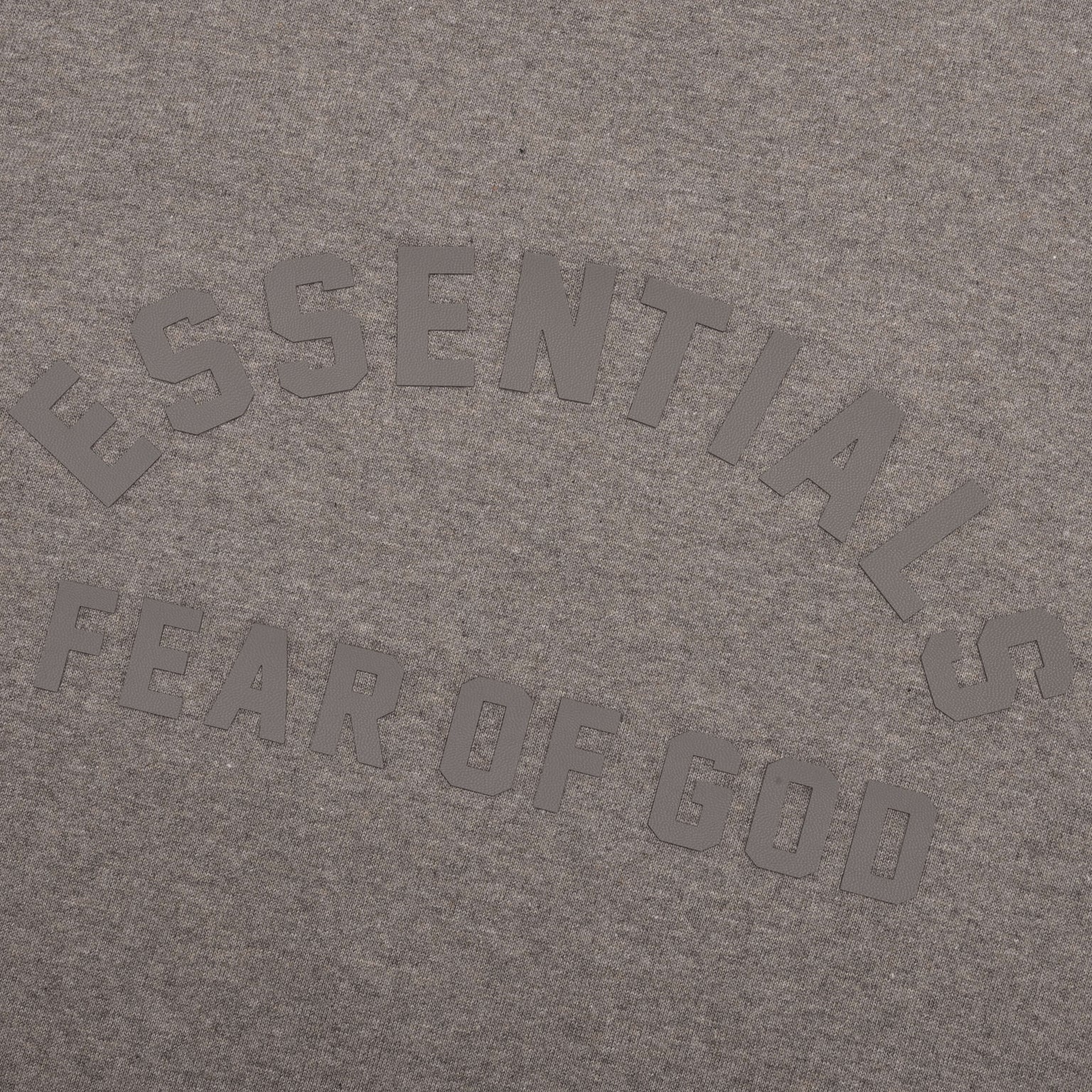 ESSENTIALS HEAVY S/S TEE - HEATHER GREY - 4