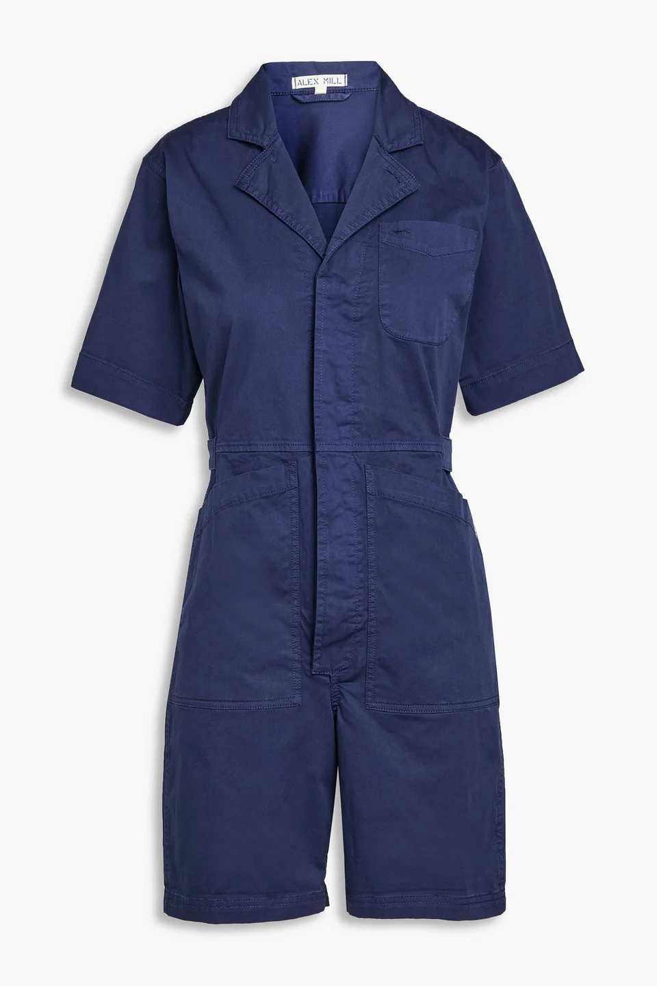 Cotton-blend poplin playsuit - 1