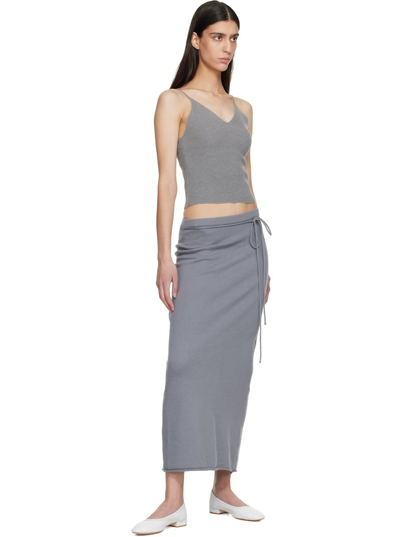 LE17SEPTEMBRE Gray Anne Sleeveless Knit Tank Top outlook