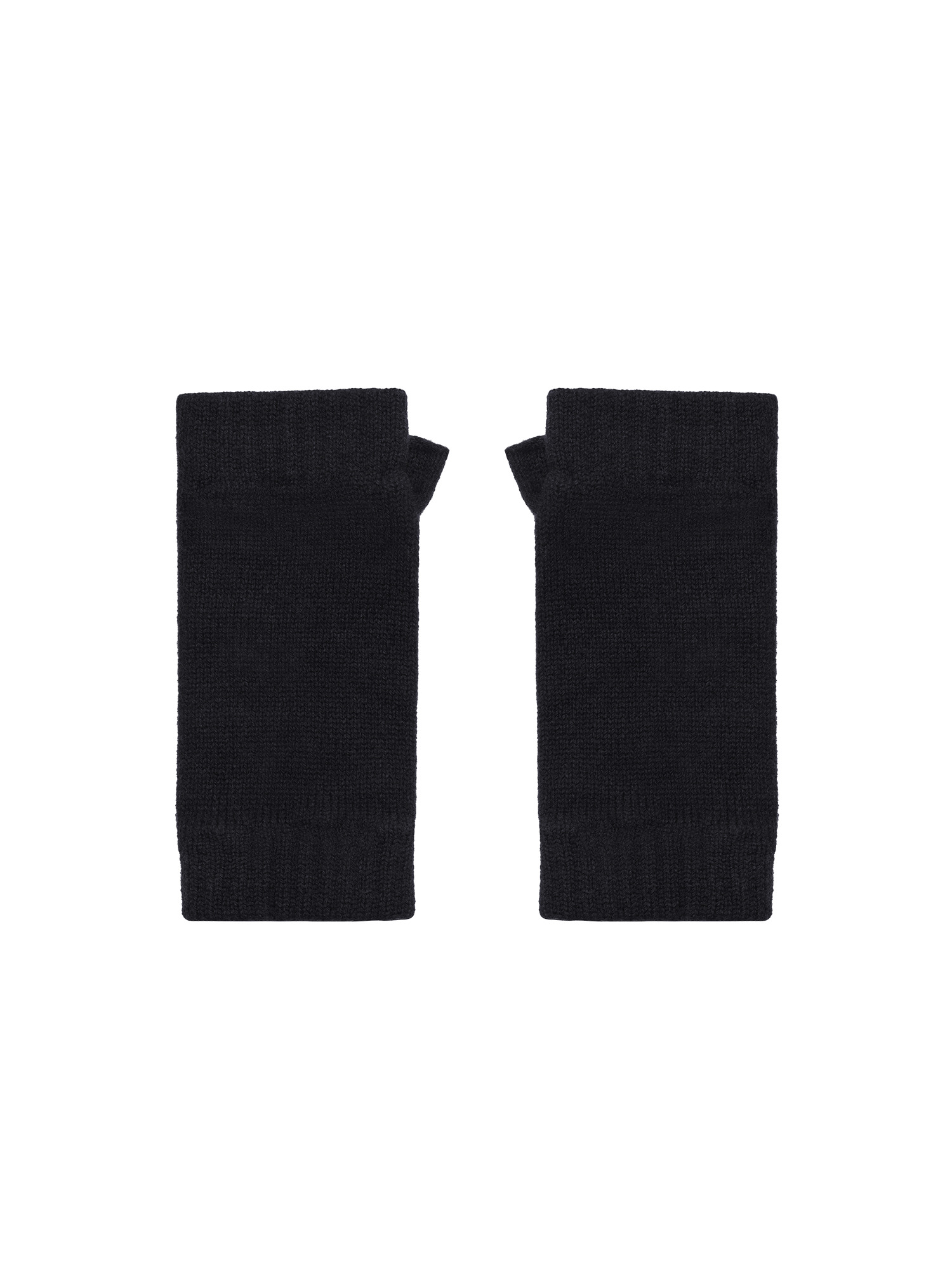 Cashmere Wrist Warmer - Black - 2