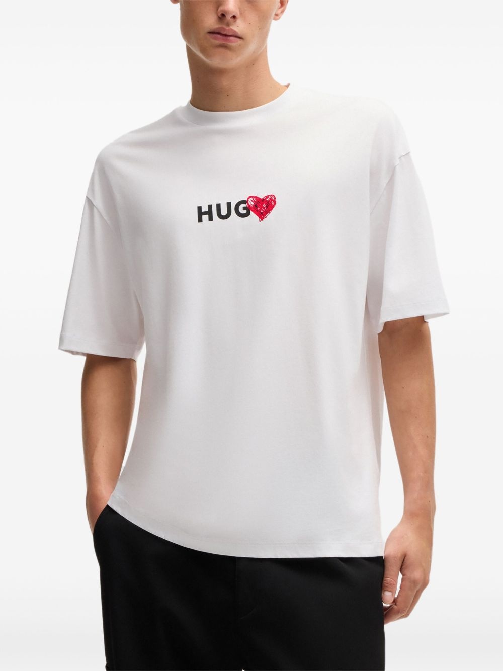 logo-print T-shirt - 2