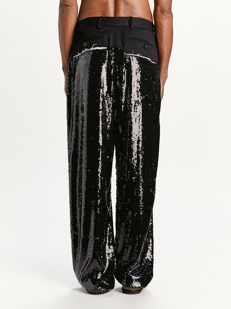 Panta Pailette Black - 6