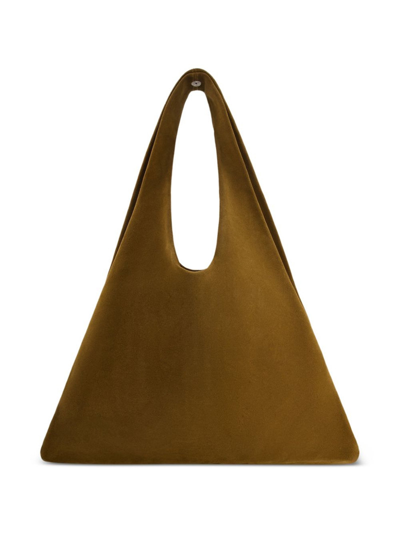 XL Folded suede shoulder bag 1