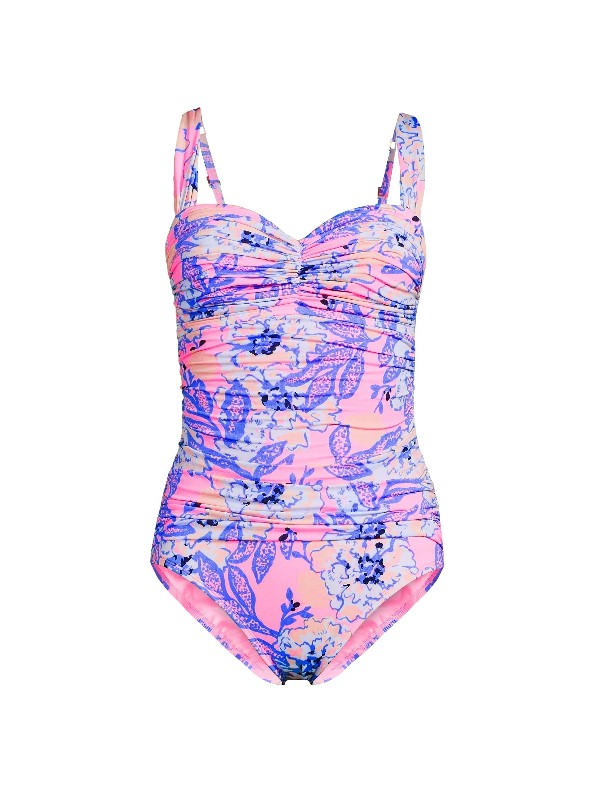 Women's Solaria Ruched One-Piece Swimsuit - Multi Totally Koalafied - 1