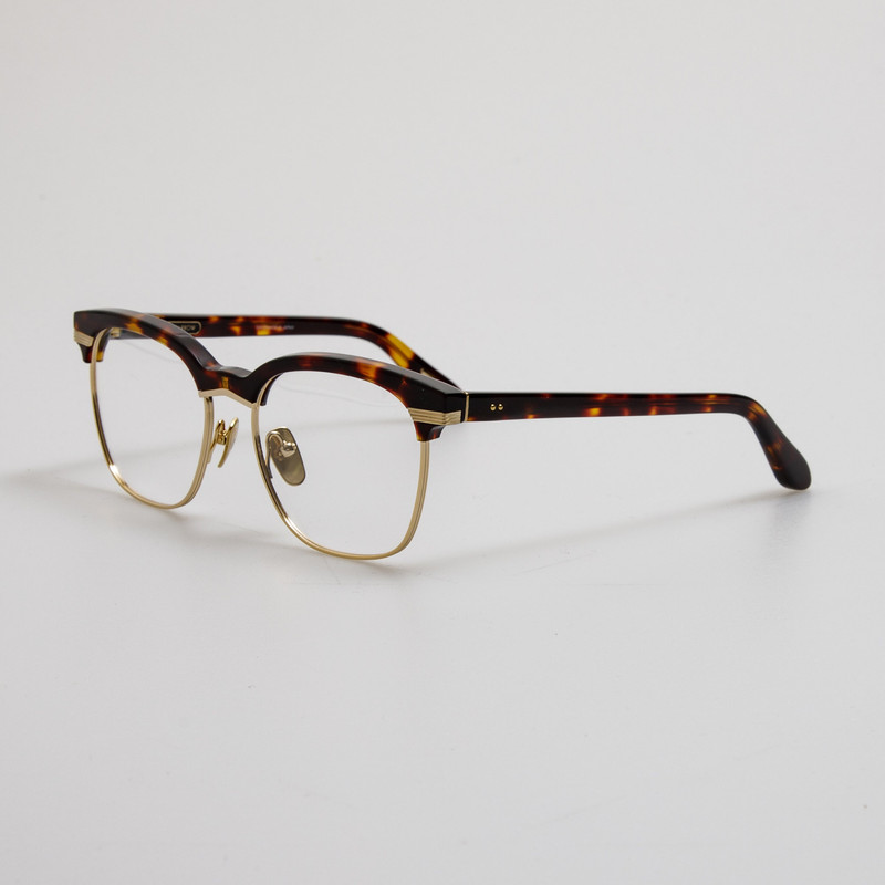 LINDA FARROW Darin Optical in Dark Tortoiseshell outlook