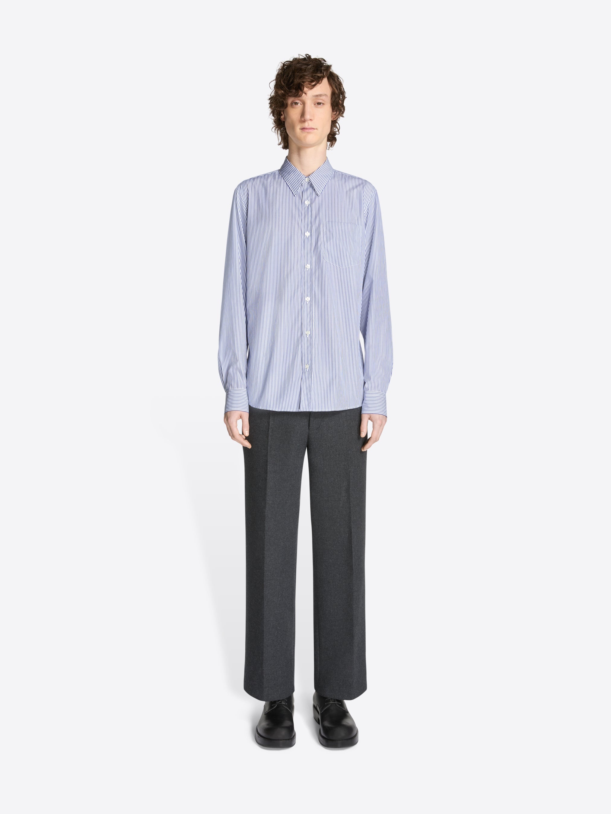 FITTED COTTON SHIRT - 2