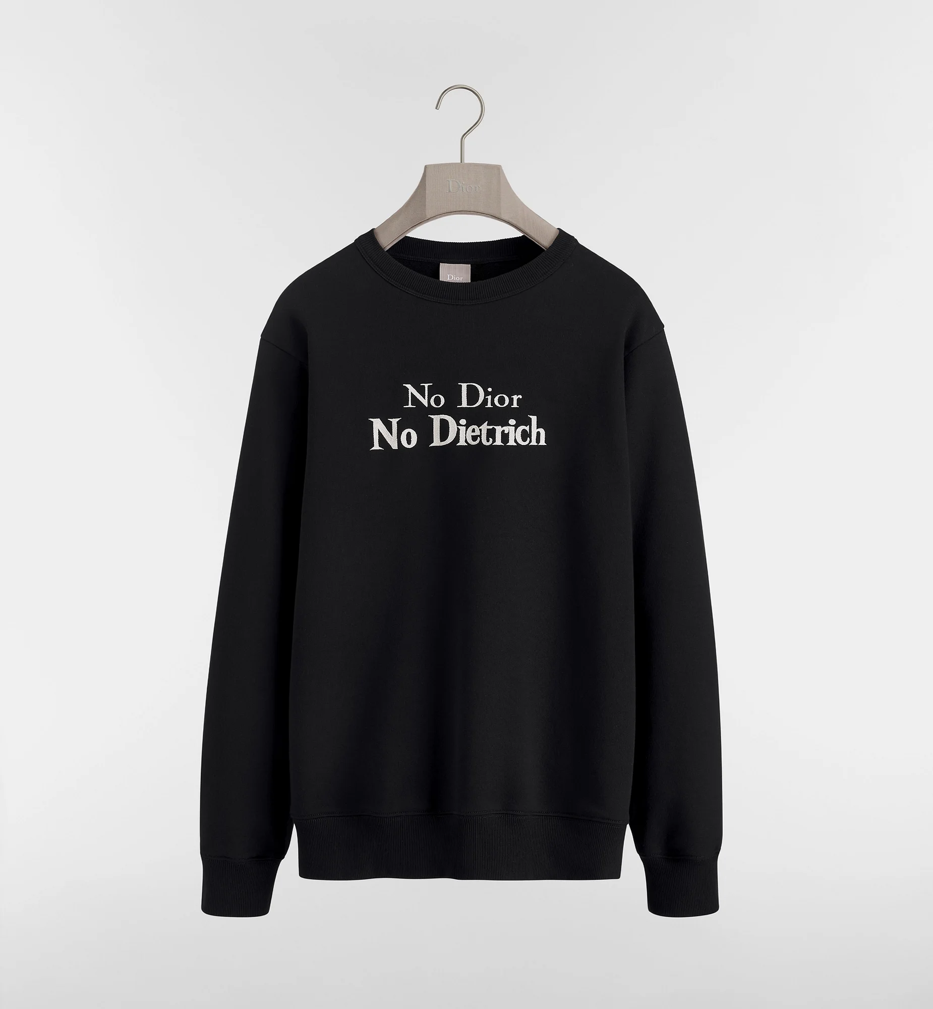 Sweatshirt with Embroidery, Relaxed Fit - 1