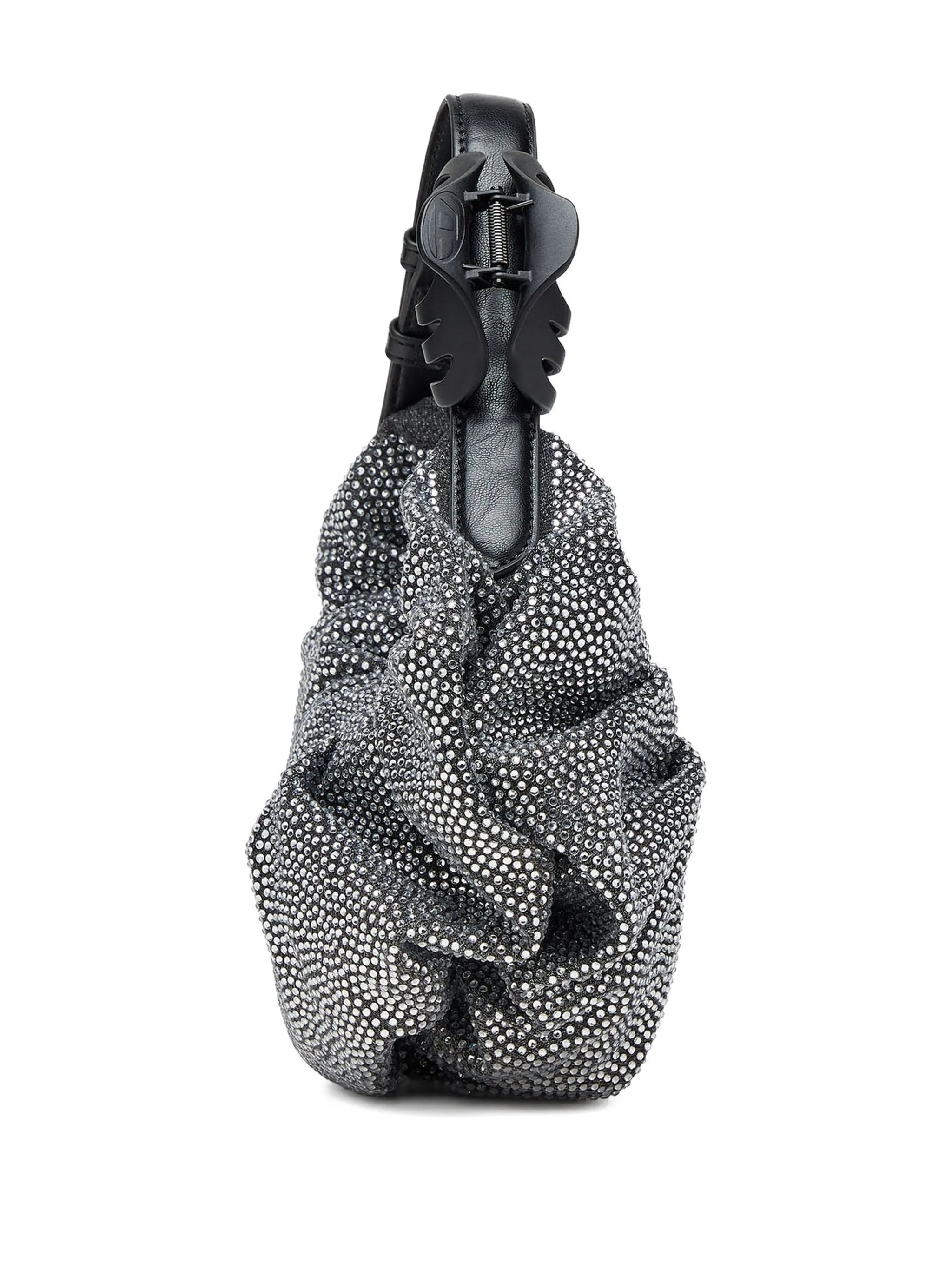 Diesel Small Grab-D Embellished Scrunched Shoulder Bag - 5