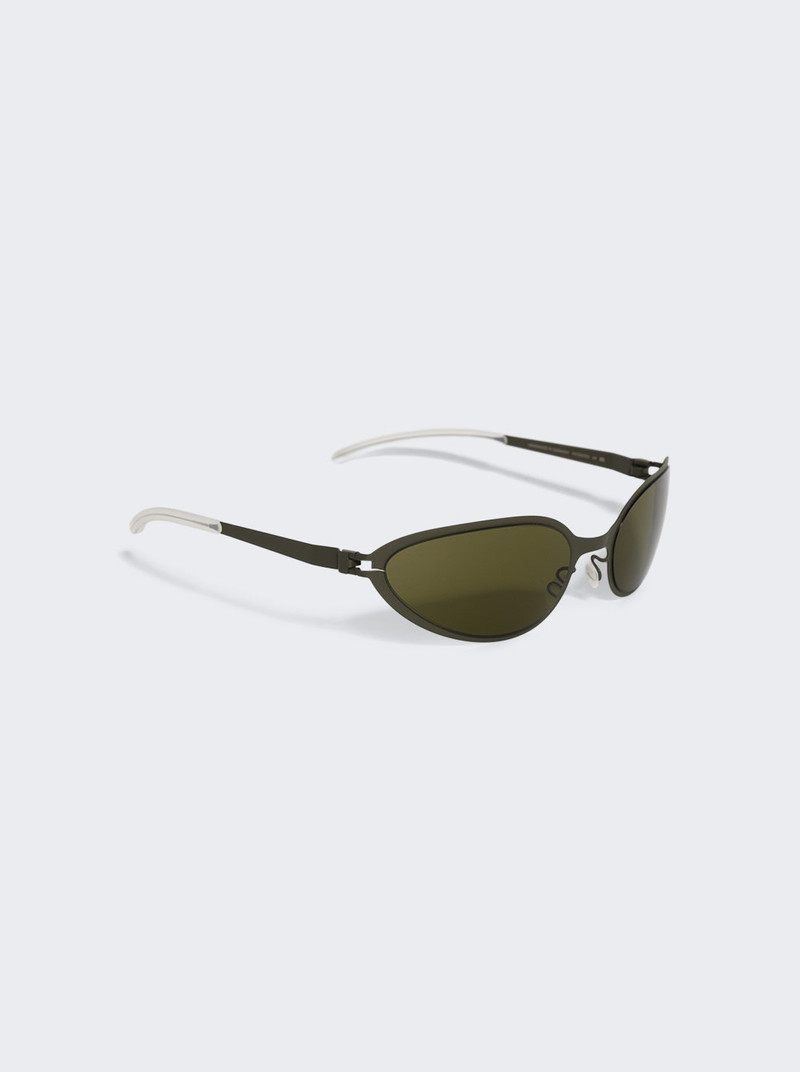 MYKITA X 032c Bear Sunglasses Camou Green outlook