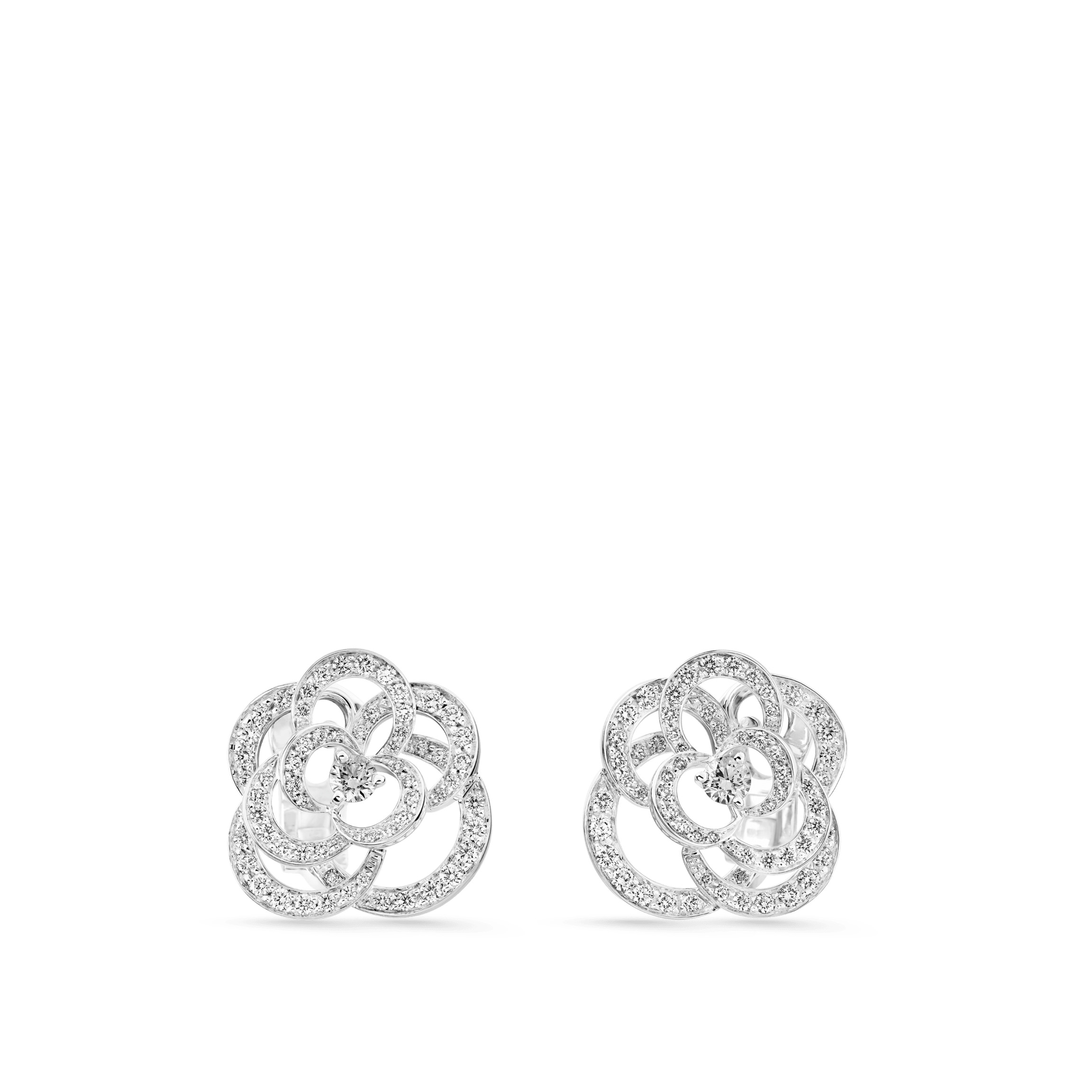 Fil de Camélia earrings - 1